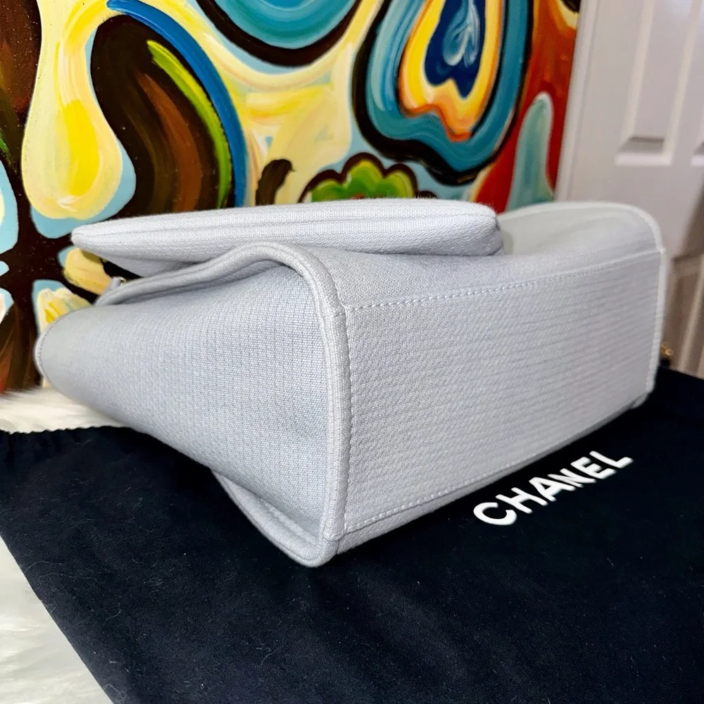 💎💎💎Authentic CHANEL DEAUVILLE 2 WAY BAG